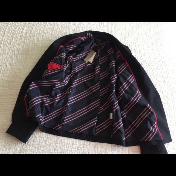 NWT JCrew navy blue Italian wool Dover blazer - Picture 5 of 13